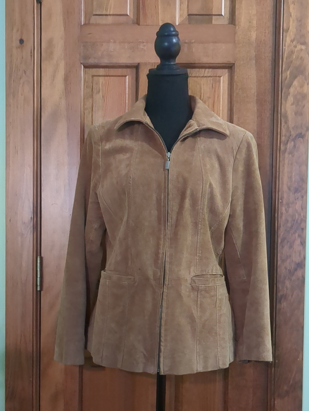 St John's Bay Washable Suede Jacket